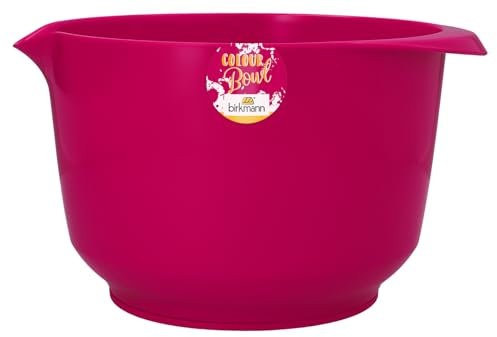 Birkmann, Colour Bowls Rühr- und Servierschüssel, Granita, 4,0 Liter, Melamin, kratzfest, standfest, nachhaltig, 709188