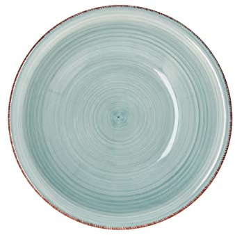 Quid Vita Aqua Plato Hondo Cerámico 21,5cm Gres Apto Microondas Apto Congelador Apilable