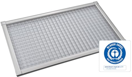 Nematek Lichtschachtabdeckung Pro XL - Premium Kellerschachtabdeckung in 75 x 140 cm - Lichtschachtabdeckung Aluminium - cleanes Design für sauberen Lichtschacht