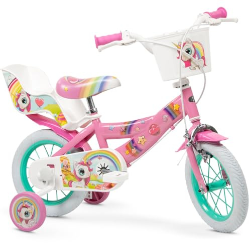 TOIMSA Fahrrad 12 Zoll Einhorn