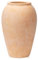 Hohe 25cm Keramikvase Handgemachte Vintage Vase Terrakotta-Vase Tischvase aus Keramik für Deko Wohnzimmer Home Office, Vase für Pampasgras, Rustikales Antikes Dekor, Braun