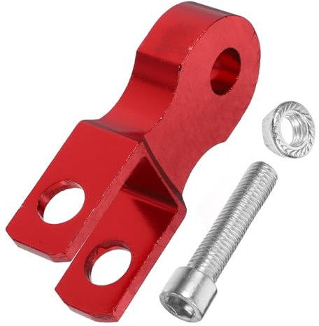 CHILDWEET Stoßdämpfer Riser Adapter Rote Schrauben Heighter für Off-Road Leistung Einfache Installation Universelle Passform