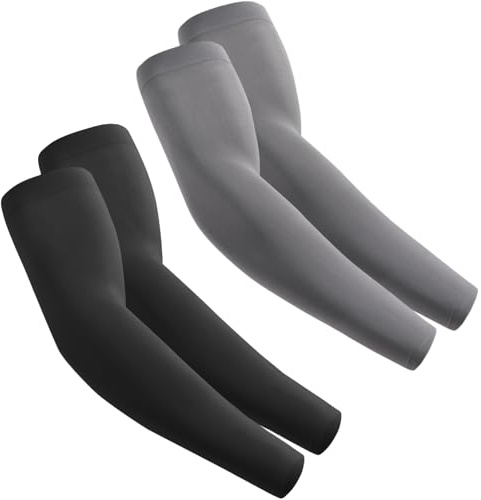 fuinloth Armskydd för Män och Kvinnor med UV skydd Kompressionsärmar för Tatueringstäckning och Sport