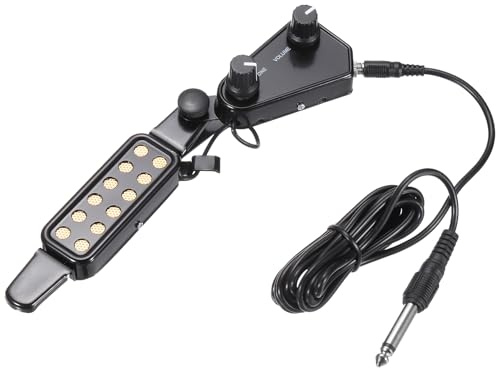 QUARKZMAN Gitarren Pickup 1/4 Zoll Stecker für Akustikgitarre Folk Gitarre | Akustik Elektro Transducer Sound Pickups