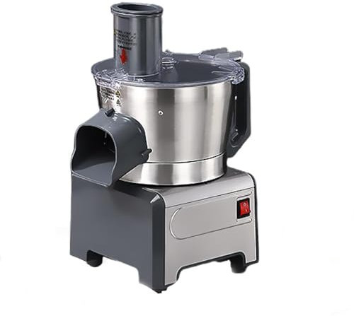KLYDBMYT Picadora de Verduras eléctrica, Multifuncional, cortadora de Verduras, rebanadora, cortadora automática para Cebolla, trituradora de Patatas, procesador de Verduras para Uso doméstico.