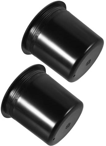Abaodam 2 Pièces Porte-gobelet Plastique pour Canapé et Camping-Car Insert Stable Remplacement pour Porte-gobelets Voiture Bateau et Fauteuil Roulant Entretien Facile