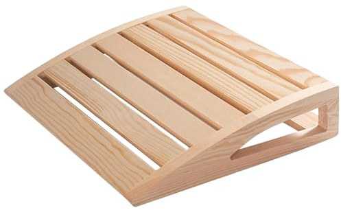Appui-tête de Sauna ergonomique soutien du cou oreiller en bois Relaxation accessoires de Sauna rustiques pour hommes et