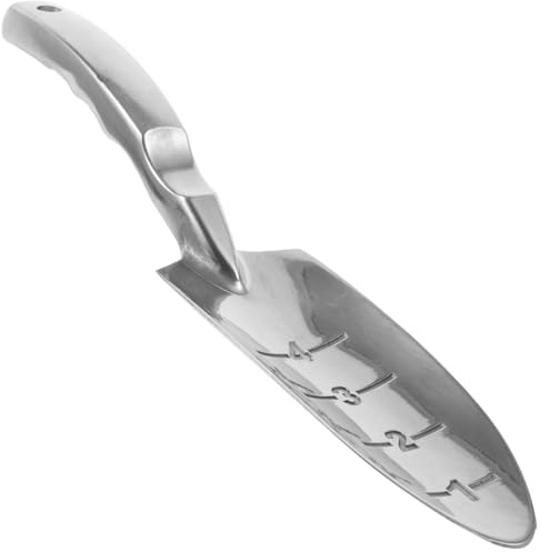 Gadpiparty Pelle de Jardin Multifonction Alliage Aluminium Pelle à Main pour Creuser Désherber et Transplanter Outil Robuste pour Jardinage Familial et Potager