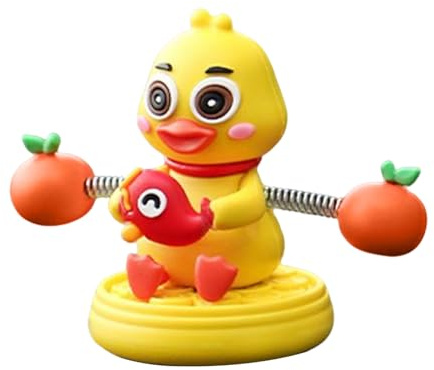 per cruscotto, ornamenti a forma di animali, figure di testa oscillante per auto, caratteristica di design oscillante, facile posizionamento, decorativi per auto, giocattolo