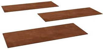 MySteel | Cortenstahl Trittplatte - Rechteckig - 25x60cm - Rostfarbe