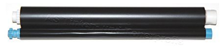 AS Fax-Rollen, 140 Blätter, A4, 215 mm, Schwarz, für Panasonic KX-FA52X, KX-FC225, KX-FC226, KX-FC255, KX-FC265, KX-FC266, KX-FC275, KX-FA205, KX-FA215