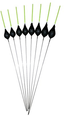 8 x Assorted Pole Floats (Pack 331Y8)