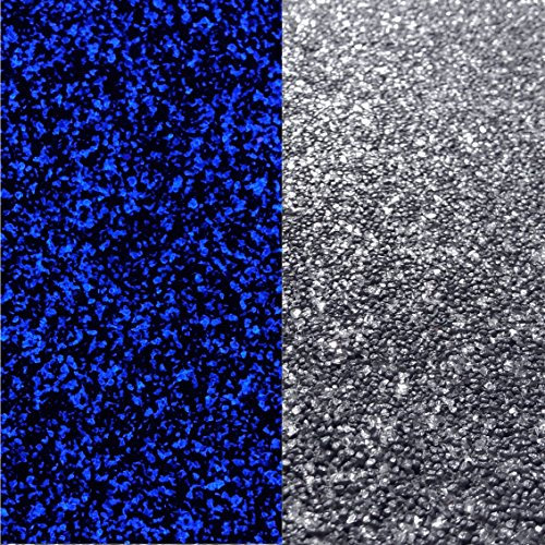 20kg Buntsteinputz Mosaikputz 1-2mm Anthrazit + Spiegelbruch fluoreszierend Glasputz Wandputz