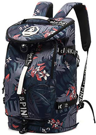 Kalesi Gym Duffle Bag Backpack 4-Way Waterproof with Shoes Compartment for travel Sport Hiking Laptop