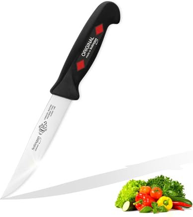 EIKASO 3031320-211 Haushaltmesser/Wurstmesser, 13cm Mittel Scharf Klinge, 25cm Länge