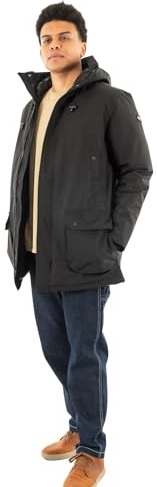 Schott NYC Homme Elder Jacket, Noir, XL EU