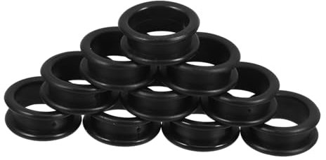 HONMEET 10stücke Silikon-fingerring Für Scheren Rutschfester Schutzring Bequemer Einsatz Für Scherenfinger Flexibel Und Angenehm Zu Tragen