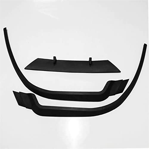 Jodriva 3 Stücke FRONTSPOILER STOßSTANGE Lip Euro Spoilerlippe Universal Body Kit, for VW, for Polo, 6N2 MK3 Cupra R Frontspoilerstoßstangen