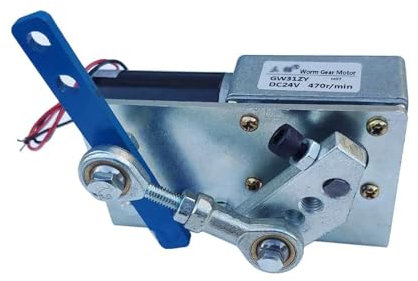 Schiebetor-Bausatz DC 12 V Hubkolben-Schwenkmotor, hohes Drehmoment, automatische Wobbler-Maschine, 32 60 92 Grad Hubkolben-Linearmotor Elektrischer Toröffner-Bausatz(470)