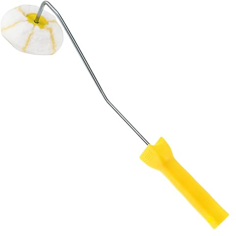 Eckenroller Farbroller Für Ecken, Ecken Roller Für Malerarbeiten, Der Perfekte Farbroller Für Innenecken Zum Streichen Mit Wandfarbe, Farbauftrag In Ecken, Kanten Und Engen Räumen, Ergonomischer Griff
