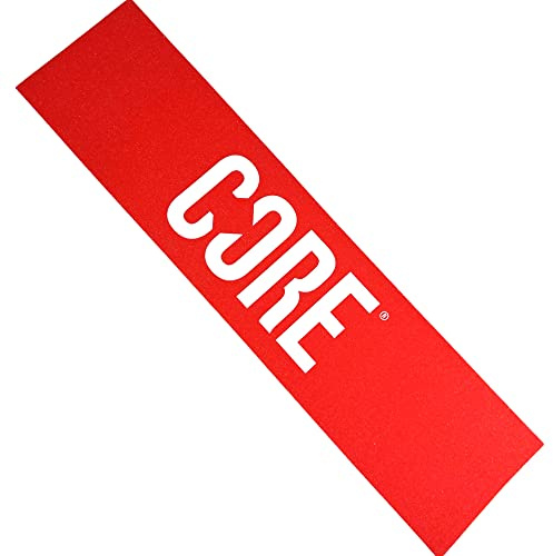 Scooters Core Stunt-Scooter Griptape I One Size I Trick Tretroller I Antitrutschbelag I Sandpapier I Tretfläche (Classic Rot)