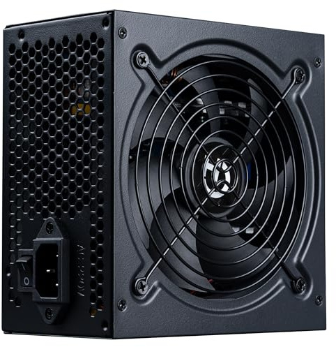 Hiditec RL750 | Fuente de Alimentación 750W | 80 Plus Bronze | 120 mm | Tecnología SMD | Conversor DC-DC | Ventilador silencioso | Energía estable para gaming y oficina