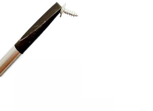 Filteilect Extra langes 30,5 cm Schlitz- und Kreuzschraubendreher-Set, magnetische Spitze für Nähmaschine und Autoreparatur, Chrom-Vanadium-Stahl, 300 mm Bitlänge (Schlitzschraubendreher)
