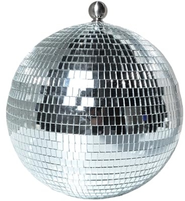Fahoujs Reflective Discos Ball Themed Drink Coolers Ice Bucket Thick Steel Container with Lid Cover Cocktails Barwares Cocktails Party Bucket
