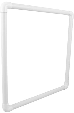GALPADA Barriera Galleggiante Quadrata da 40 Cm per Piante da Stagno, Anello di Alimentazione per Pesci Separatore di Lenticchie D’Acqua, Accessorio per Acquari e Laghetti