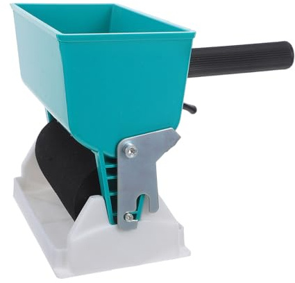 TEHAUX Rouleau à Colle Manuel pour Bois 320ml avec Rouleau de 6 Pouces, Distribution de Colle en Plastique pour Projets de Menuiserie et Papiers Peints