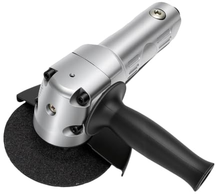 Cuifati Amoladora Angular Neumática de 5 Pulgadas, 11000 RPM, Amoladora de Aire para Corte de Metal, Pulido de Carpintería, Pulidora Ergonómica de Alta Velocidad con Entrada de Aire PT1/4, Herramienta