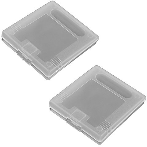 iMinker Freie Plastikspielkarten-Kassetten-Speicherkasten-Kasten-Staub-Abdeckung für Gameboy Color, Gameboy Pocket, GB GBC GBP (2 Stück)