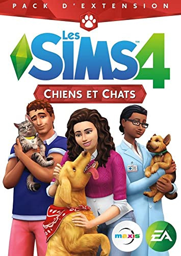 Les Sims 4 Chiens et Chats (EP4)| Pack d'extension | PC/Mac | Jeu Vidéo | Code dans la boite | Français