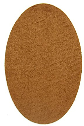 2 x Knieschoner aus grauem Wildleder zum Aufbügeln. Ellbogenschützer zum Schutz Ihrer Kleidung und Reparatur von Hosen, Jacken, Pullover, Hemden. 16 x 10 cm (95. Ziegel)