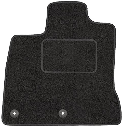 Fahrer Fußmatte Velours Fahrerseite Fahrermatte für Nissan Qashqai I (07-13) - 1-teilig - Passgenau