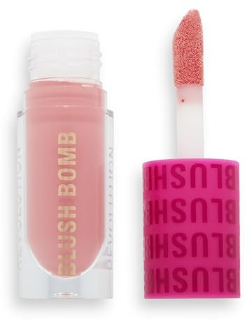 Makeup Revolution, Revolution, Blush Bomb Cream Blusher, Dolly Rose, Available in 4 shades
