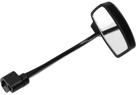 SPYMINNPOO Helm Spiegel, ABS, Einstellbar, Multi-Winkel Design, Fahrradspiegel, for Radfahren, Joggen und Reisen