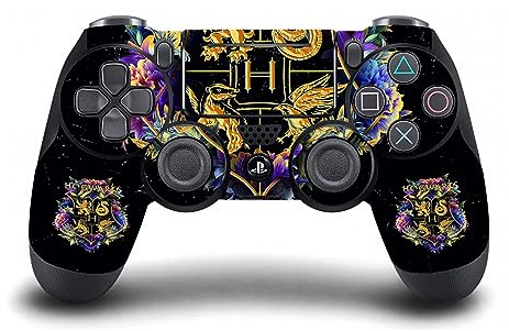 Head Case Designs Officially Licensed Harry Potter Hogwarts Crest Graphics Vinyl Sticker Gaming Skin Decal Cover Compatible With Sony PlayStation 4 PS4 DualShock 4 Controller