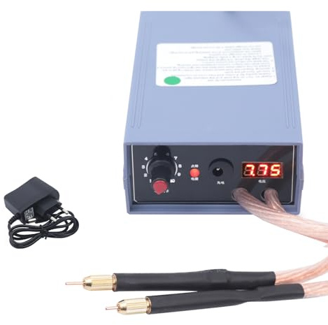 Saldatrice a punti, 5 kW, 220 V, set saldatrice a batteria, saldatrice a punto regolabile, per batteria 18650
