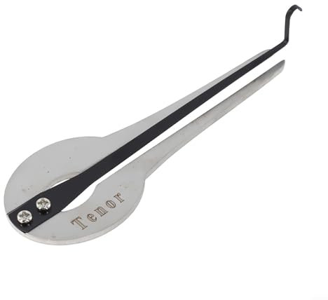 HEIBTENY 1 Stück Tragbare Maultrommel, Ethnische Mundharmonika, Russisches Mundharmonika-Anfängergeschenk(Medium size)