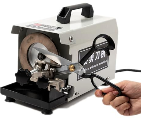 Afilador De Tijeras Eléctrico De 220 W, Afilador De Cuchillos Industrial Universal De 2800 RPM, Máquina De Tijeras De Rectificar De Ancho 50 Mm Para Sastre, Cocina, Tijeras De Ropa