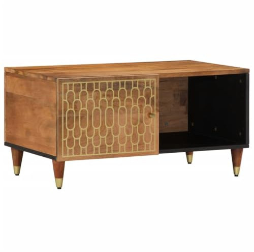 Tables-Accent Tables-Coffee Tables-Coffee Table 80x50x40cm Massivholz Mango