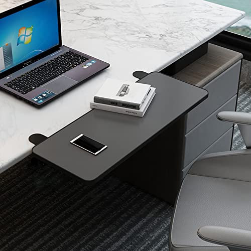 YFWOKSL Desktop Extender, Schreibtischverlängerungsablage, ergonomische Schreibtischverlängerung, geeignet für das Büro. Faltbar, Stanzklemme an der Computertastaturablage, Schreibtischverlängerungs