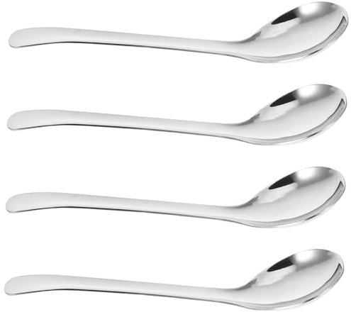 TIDTALEO 4stücke -nudellöffel Servierlöffel Für Buffet Kleine Löffel Aus Schöpflöffel Aus Für Küche Hotel Und Kantine