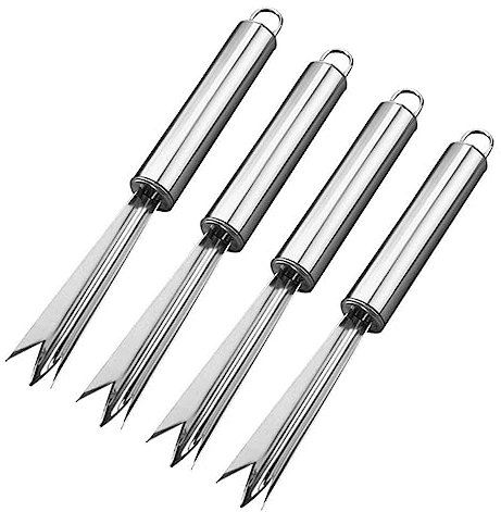 DINHEAROM 4piezas Para Piña Pelador De Piña De Acero Inoxidable Removedor De Ojos De Cortador De Para Cocina