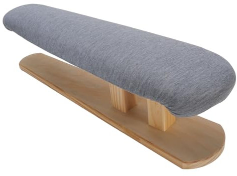Table à repasser portable avec base en bois pour usage domestique