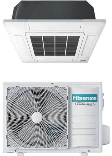 ACT35UR4RCC8 + AUW35U4RS8 - Climatizzatore 12000 Btu a Cassetta, Monosplit, con Pompa di calore, Classe energetica A++/A++