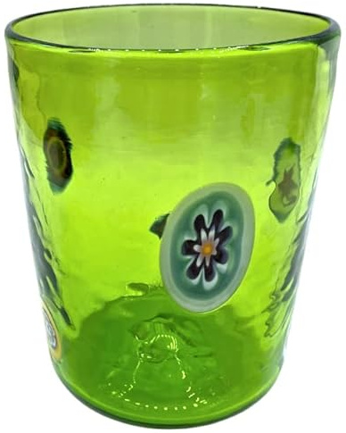 Glass Goto Venetian Murrine Millefiori Murano Glasses Made in Italy