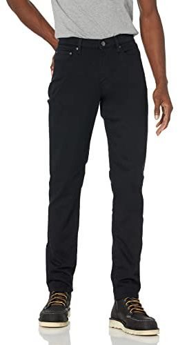 Amazon Essentials Men's Slim-Fit Comfort Stretch Jeans - Discontinued Colors, Black, 40W x 36L