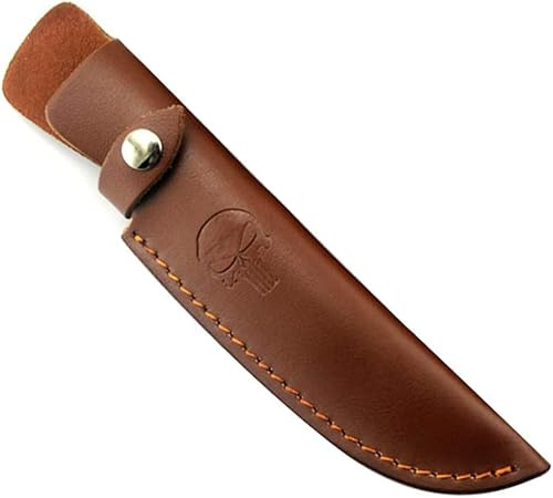 Aibote Feststehende Klinge Messer Hülle Gürtelschlaufe Fall Jagd Holster Messerscheid Tragen Messer Leder Halter Scheide Tasche EDC Camping Outdoor Werkzeug